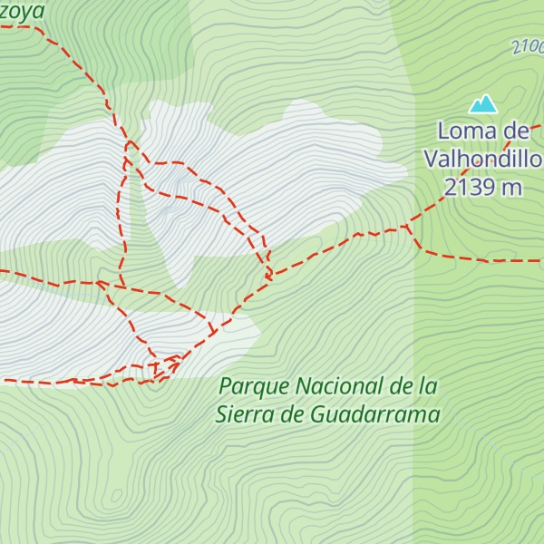 Map of Cabeza de Hierro Mayor