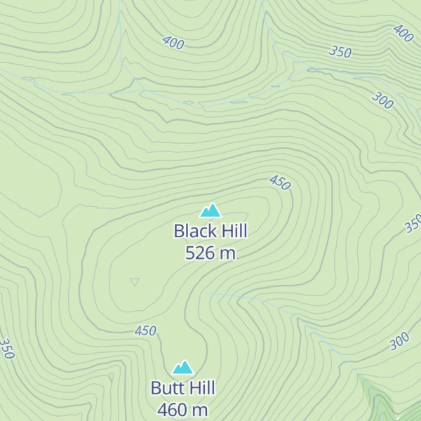 Map of Black Hill