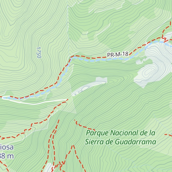 Map of Cerro de las Barreras