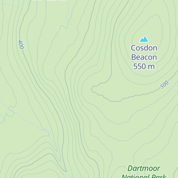 Map of White Hill