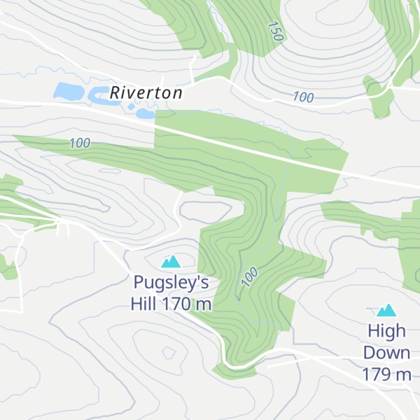 Map of Great Hill