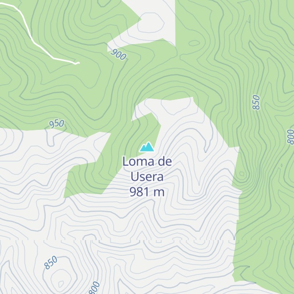 Map of Loma de Usera