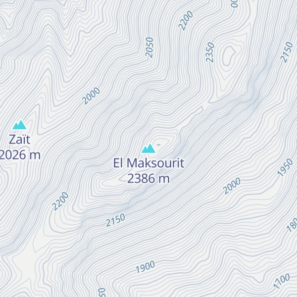 Map of El Maksourit