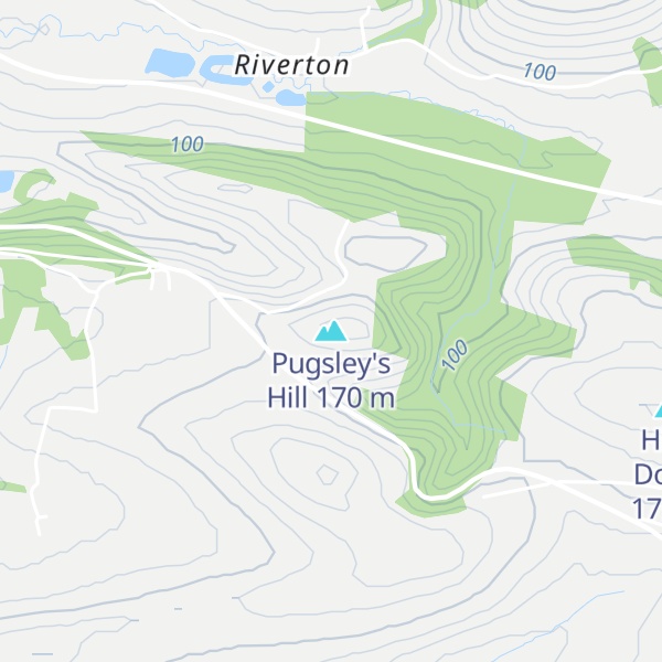 Map of Pugsley's Hill