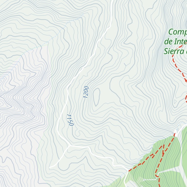 Map of Cerro de la Guardia