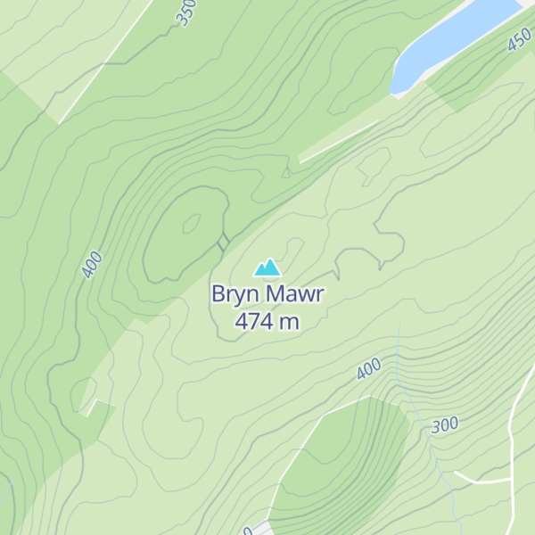 Map of Bryn Mawr