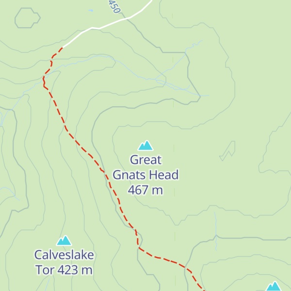 Map of Great Gnats Head