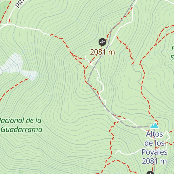 Map of Cerro Morete