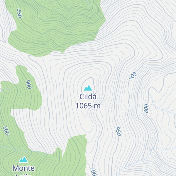 Map of Cildá
