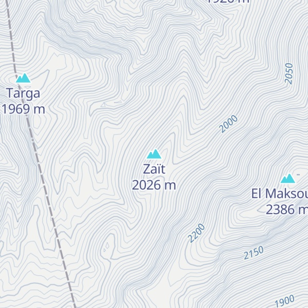 Map of Zaït