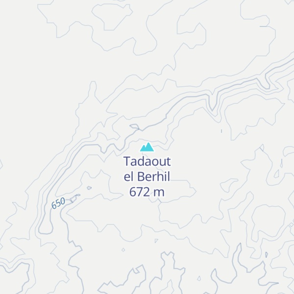 Map of Tadaout el Berhil