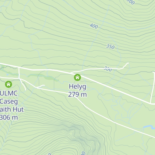 Map of Helyg