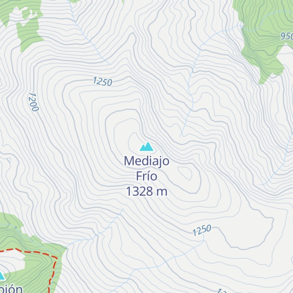 Map of Mediajo Frío