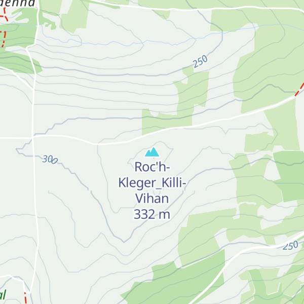 Map of Roc'h-Kleger_Killi-Vihan