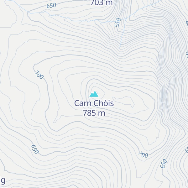 Map of Carn Chòis