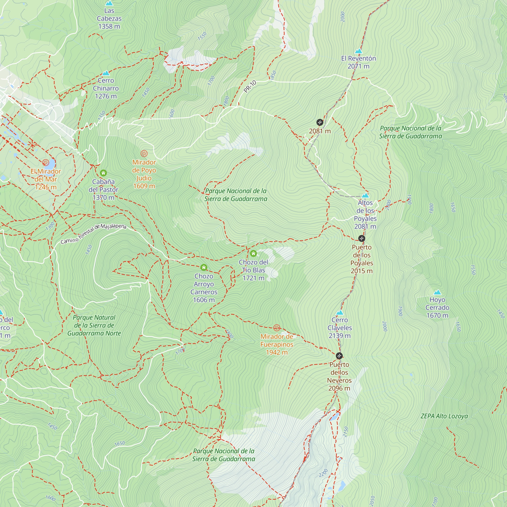 Chozo del Tío Blas map