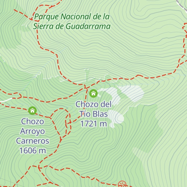 Map of Chozo del Tío Blas