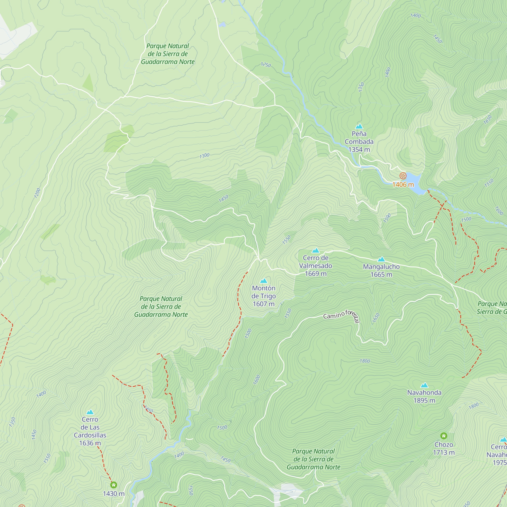 Caseta de los Vascos map