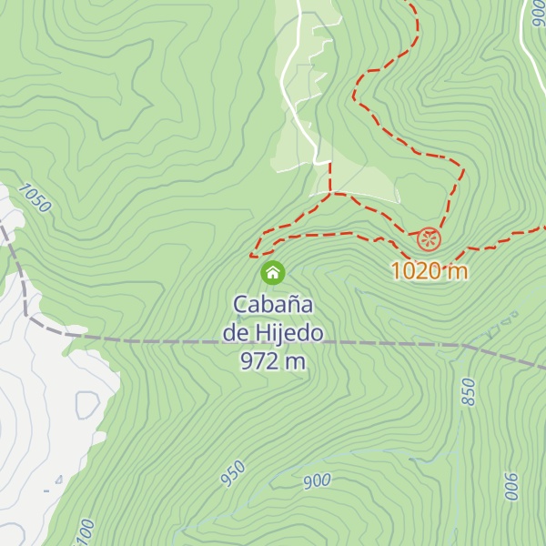 Map of Cabaña de Hijedo