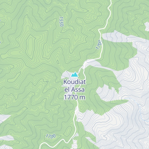 Map of Koudiat el Assa