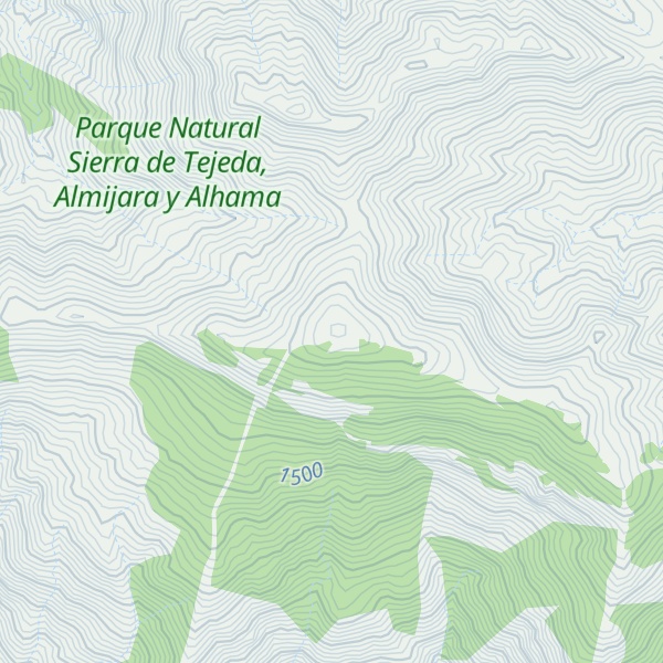 Map of Cerro de Albucaz