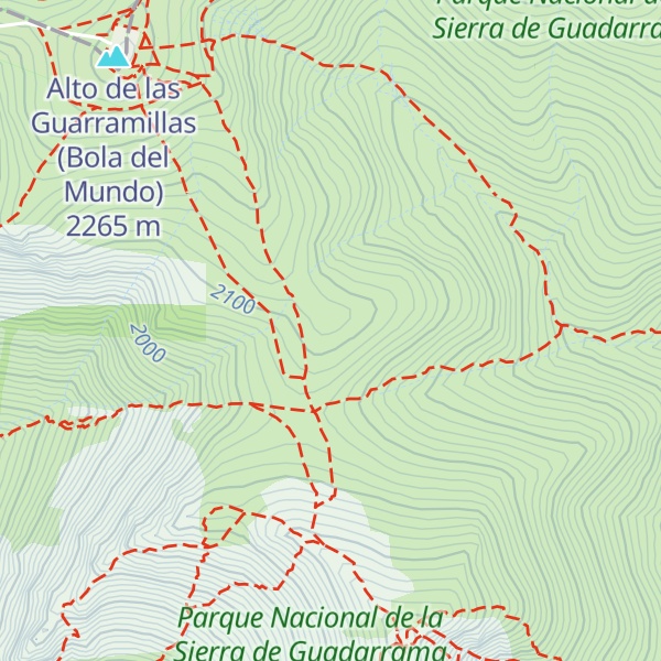 Map of Cancho Negro