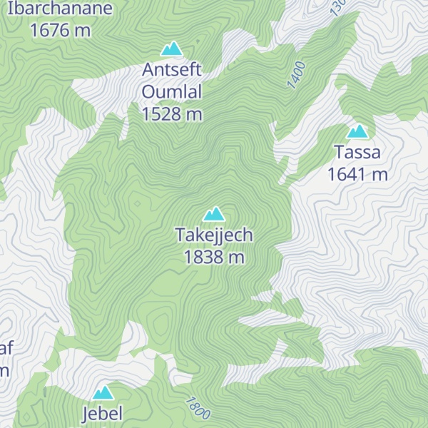 Map of Takejjech