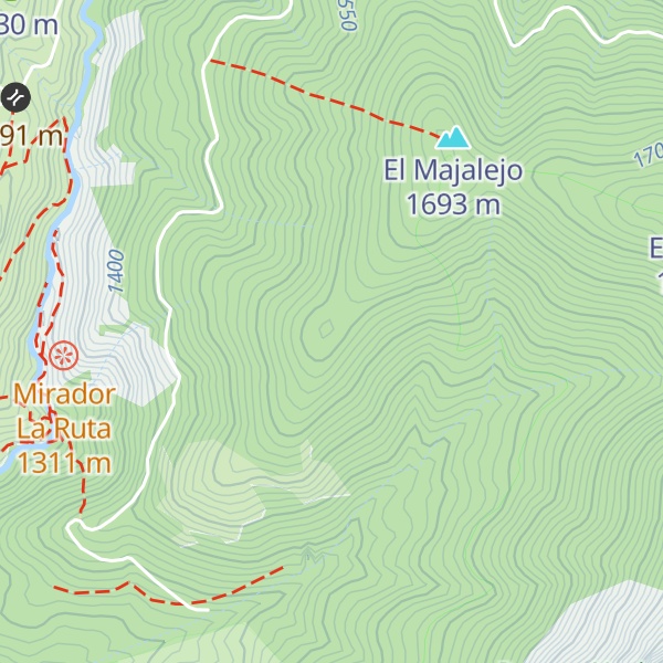 Map of Los Saltillos