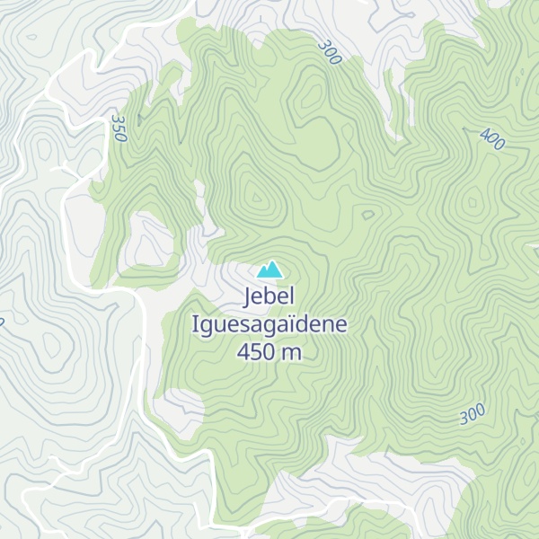 Map of Jebel Iguesagaïdene