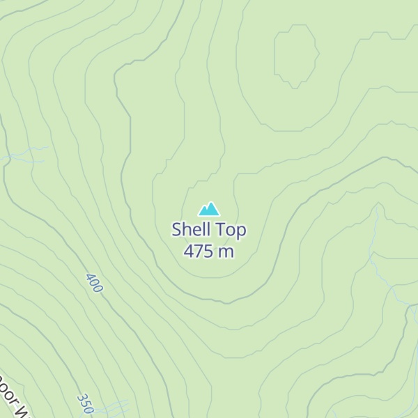 Map of Shell Top