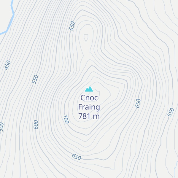 Map of Cnoc Fraing