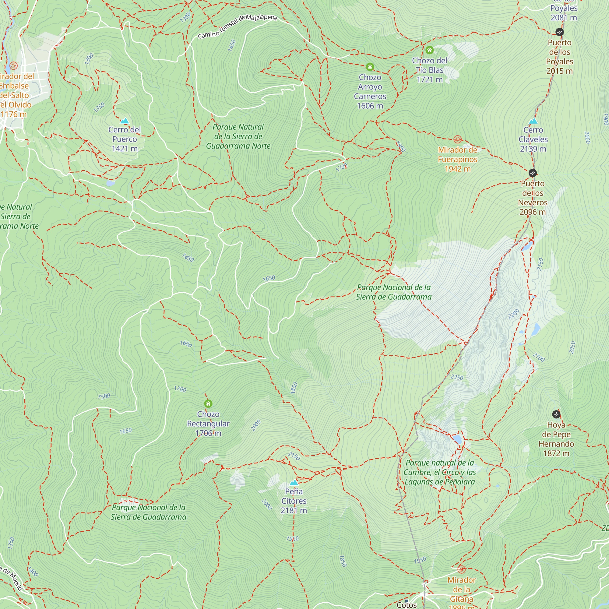 Chozo de Majada Hambrienta map