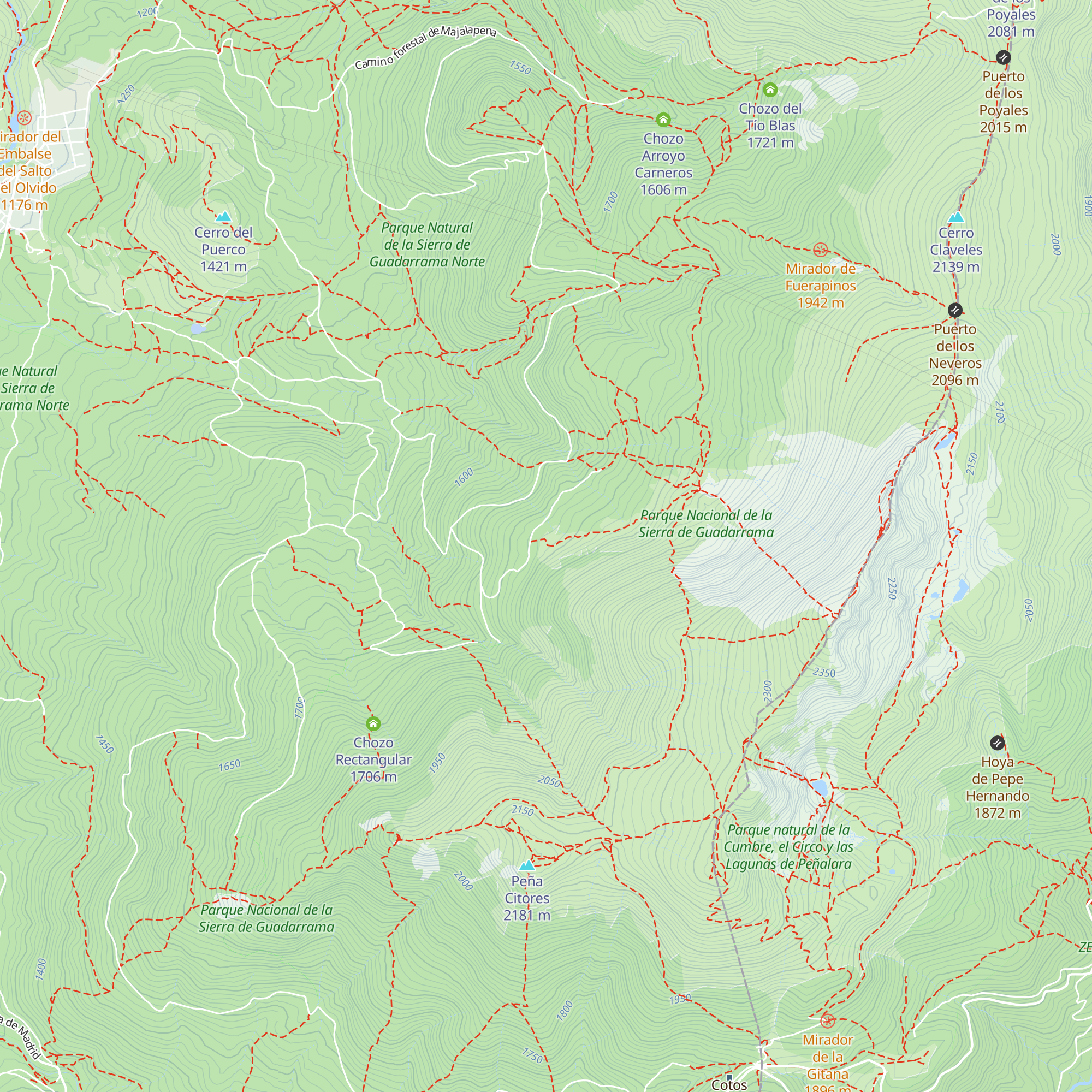 Chozo de Majada Hambrienta map