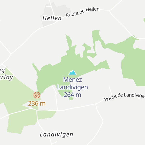 Map of Menez Landivigen