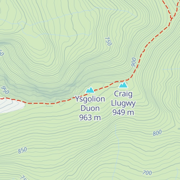 Map of Ysgolion Duon