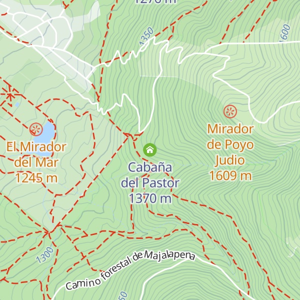 Map of Cabaña del Pastor