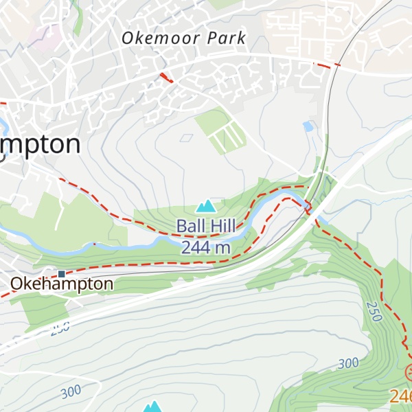 Map of Ball Hill
