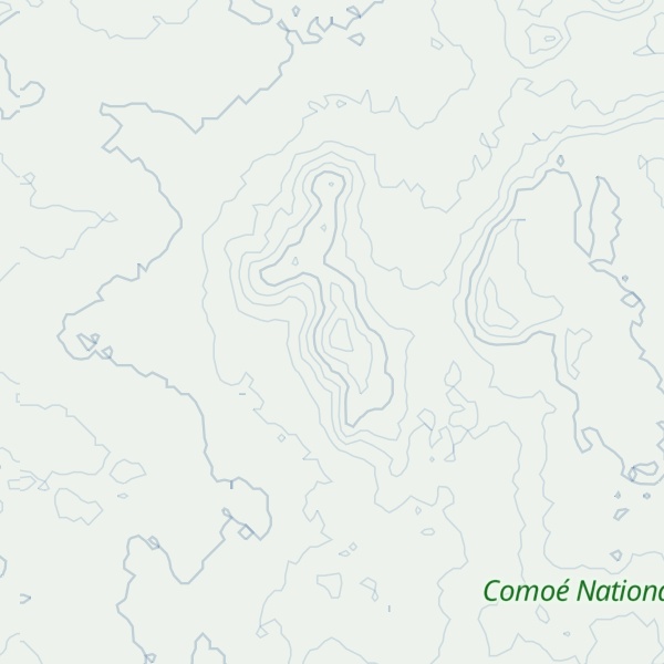 Map of Mont Wabélé