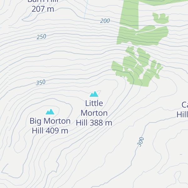 Map of Little Morton Hill