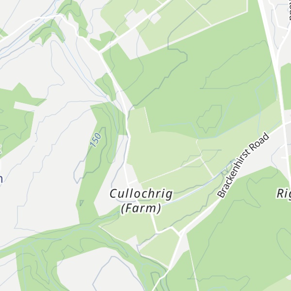 Map of Cullochrig