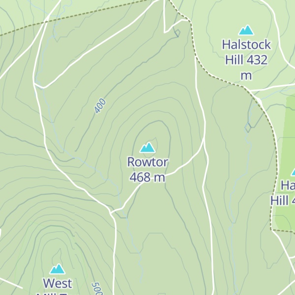 Map of Rowtor