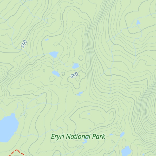 Map of Ysgafell Wen North Top