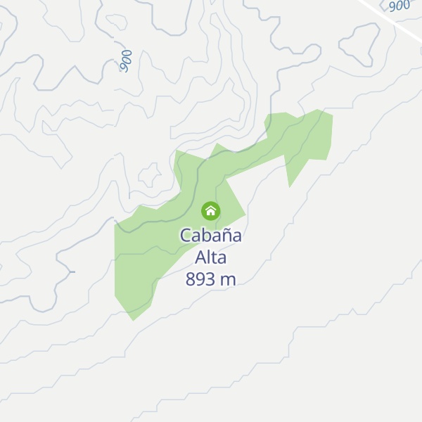 Map of Cabaña Alta