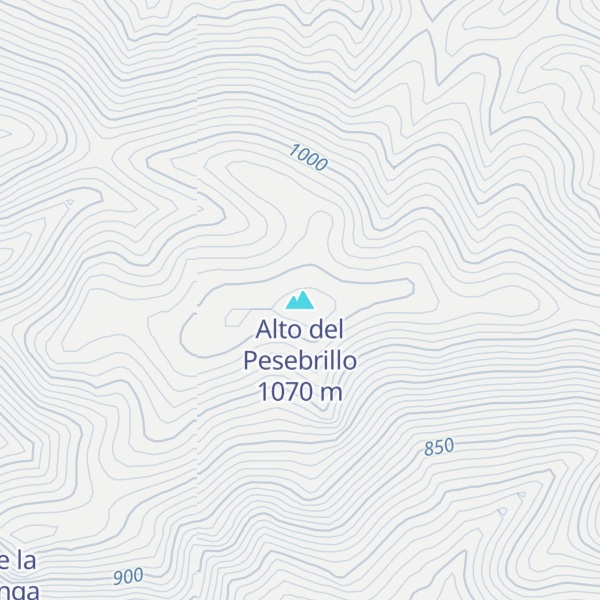 Map of Alto del Pesebrillo