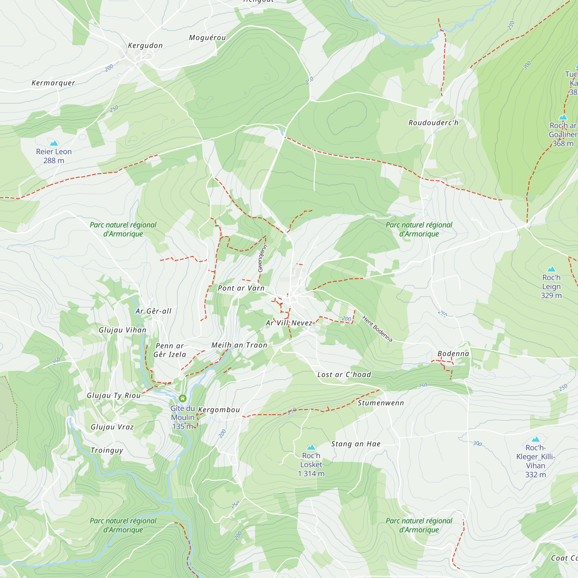 Gîte d'étape Communal map