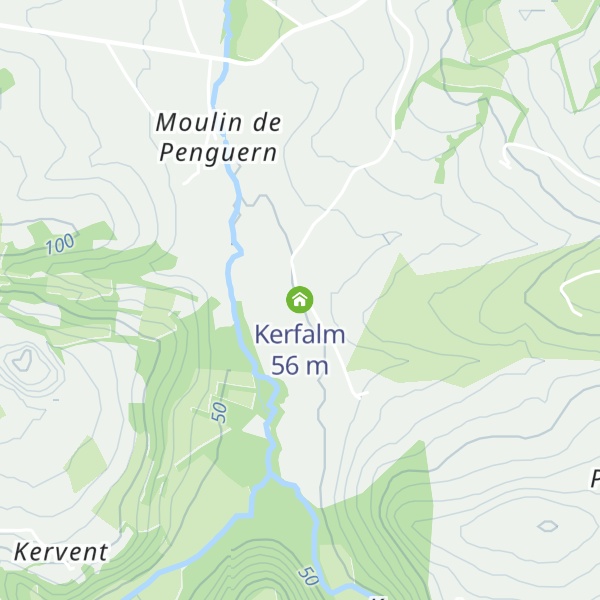 Map of Kerfalm
