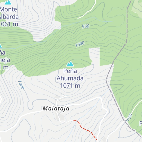 Map of Monte de Cuestallomo