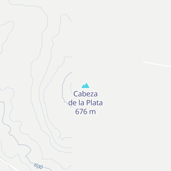Map of Cabeza de la Plata