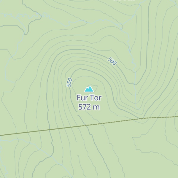Map of Fur Tor