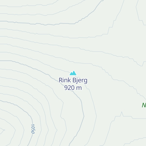 Map of Rink Bjerg